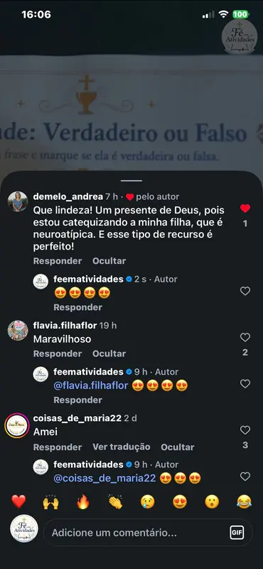 Depoimento de cliente 1