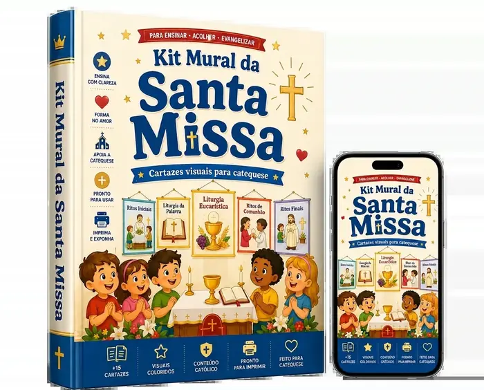 Kit Mural da Santa Missa